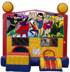 Superhero Playland with Slide